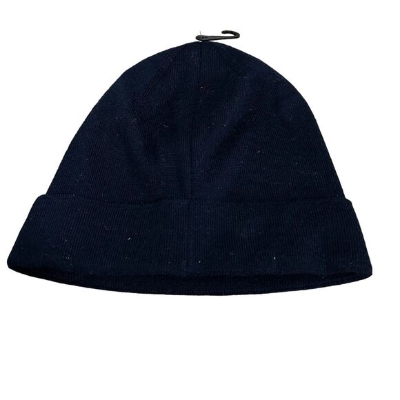 Givenchy Unisex Blue Logo Beanie Hat Embroidered One Size Casual - Picture 4 of 4